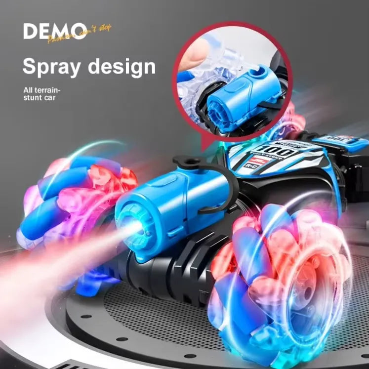 Remote Control Stunt Car & High-speed Side-running Drift