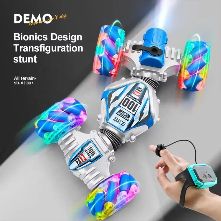 Remote Control Stunt Car & High-speed Side-running Drift